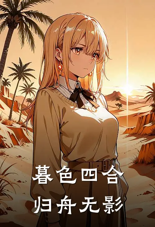 暮色四合,归舟无影