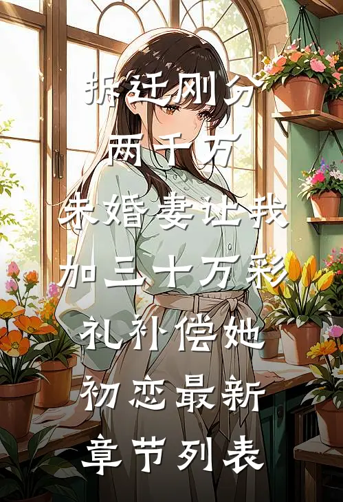 拆迁刚分两千万，未婚妻让我加三十万彩礼补偿她初恋最新章节列表