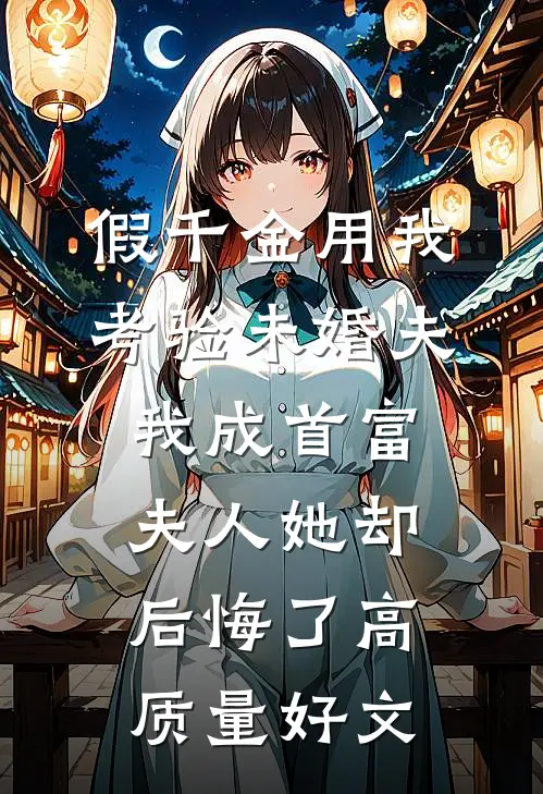假千金用我考验未婚夫，我成首富夫人她却后悔了高质量好文