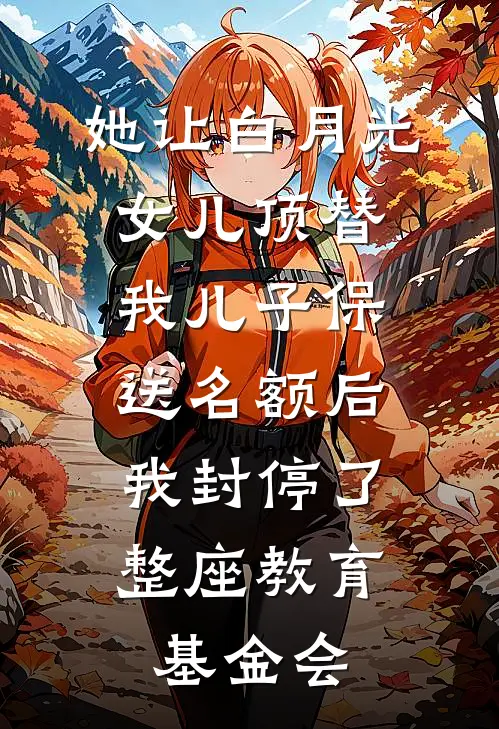 她让白月光女儿顶替我儿子保送名额后，我封停了整座教育基金会