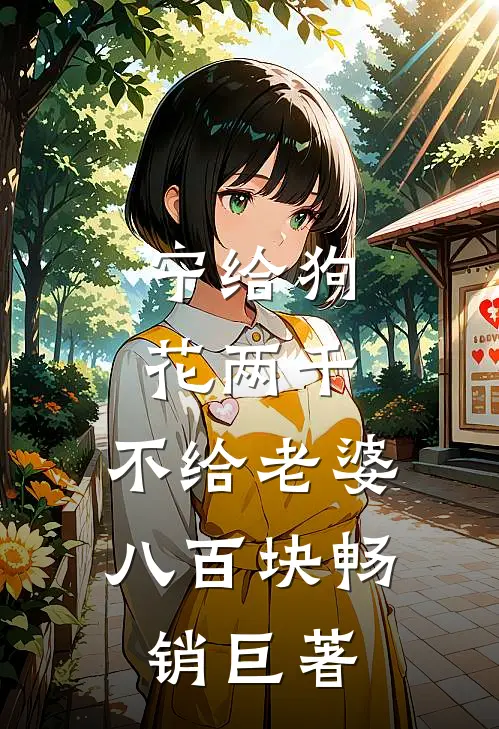 宁给狗花两千，不给老婆八百块畅销巨著
