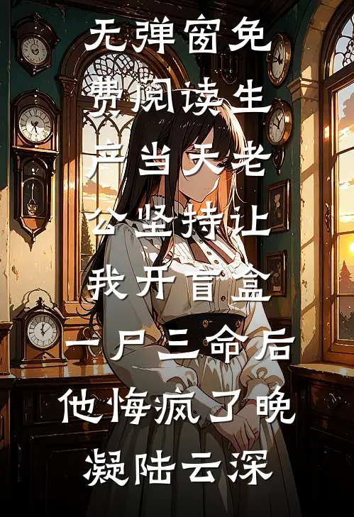 生产当天老公坚持让我开盲盒，一尸三命后他悔疯了(晚凝陆云深)小说免费阅读_无弹窗免费阅读生产当天老公坚持让我开盲盒，一尸三命后他悔疯了晚凝陆云深