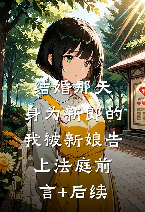 结婚那天，身为新郎的我被新娘告上法庭前言+后续