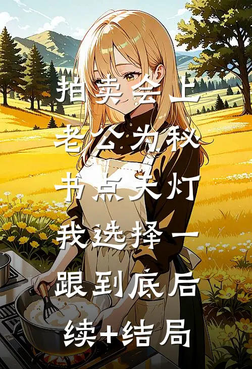 拍卖会上老公为秘书点天灯，我选择一跟到底后续+结局