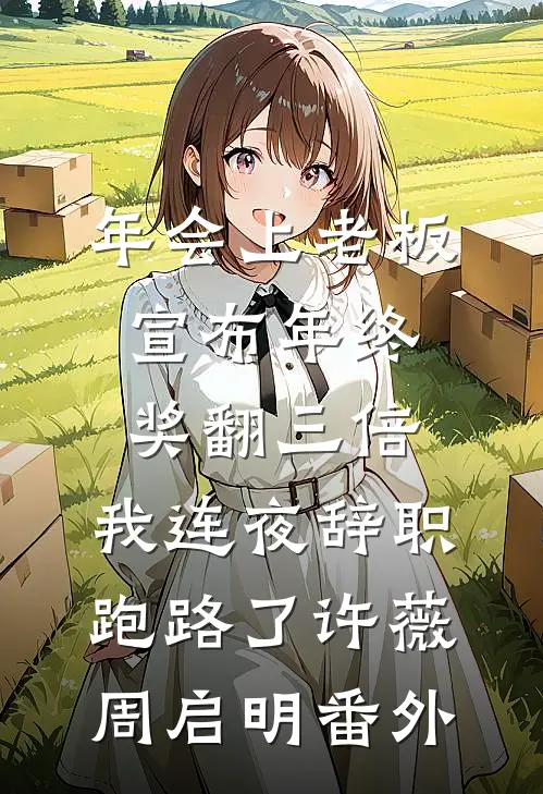 年会上老板宣布年终奖翻三倍，我连夜辞职跑路了许薇周启明番外