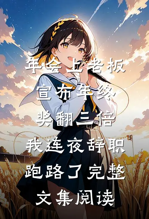 年会上老板宣布年终奖翻三倍，我连夜辞职跑路了完整文集阅读