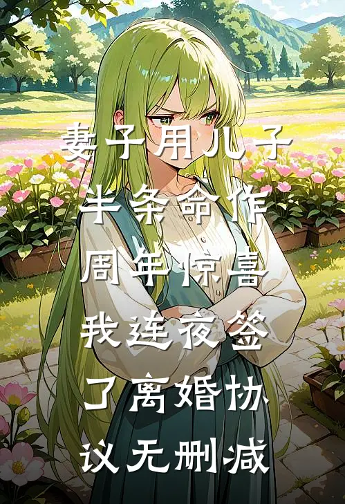 妻子用儿子半条命作周年惊喜，我连夜签了离婚协议无删减