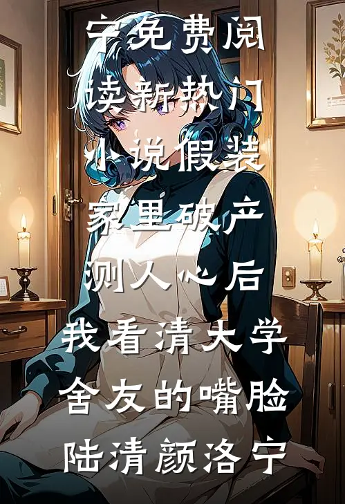 假装家里破产测人心后，我看清大学舍友的嘴脸(陆清颜洛宁)免费阅读_新热门小说假装家里破产测人心后，我看清大学舍友的嘴脸(陆清颜洛宁)