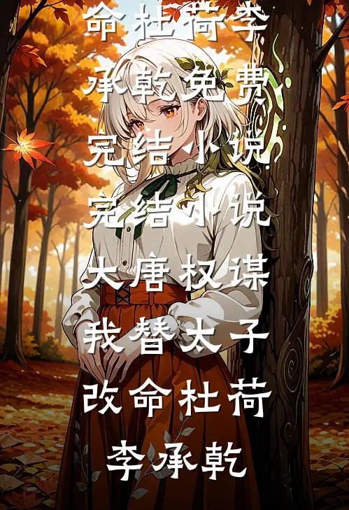 大唐权谋：我替太子改命杜荷李承乾免费完结小说_完结小说大唐权谋：我替太子改命(杜荷李承乾)