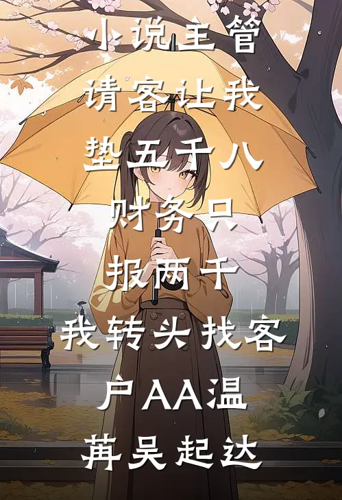 主管请客让我垫五千八，财务只报两千，我转头找客户AA(温苒吴起达)全文阅读免费全集_完整版小说主管请客让我垫五千八，财务只报两千，我转头找客户AA(温苒吴起达)