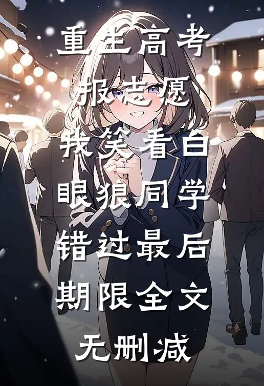 重生高考报志愿，我笑看白眼狼同学错过最后期限全文无删减