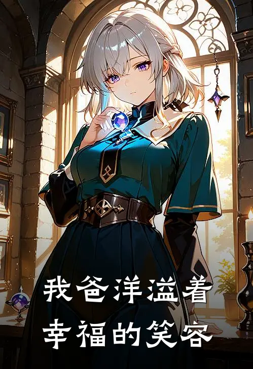 我爸洋溢着幸福的笑容
