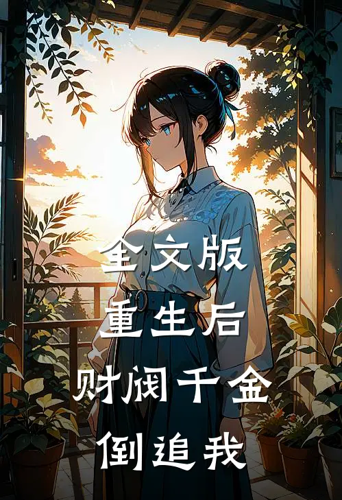 全文版重生后,财阀千金倒追我免费阅读