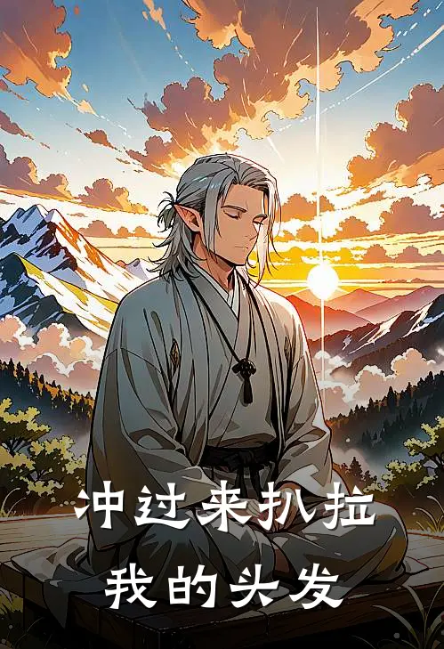 冲过来扒拉我的头发