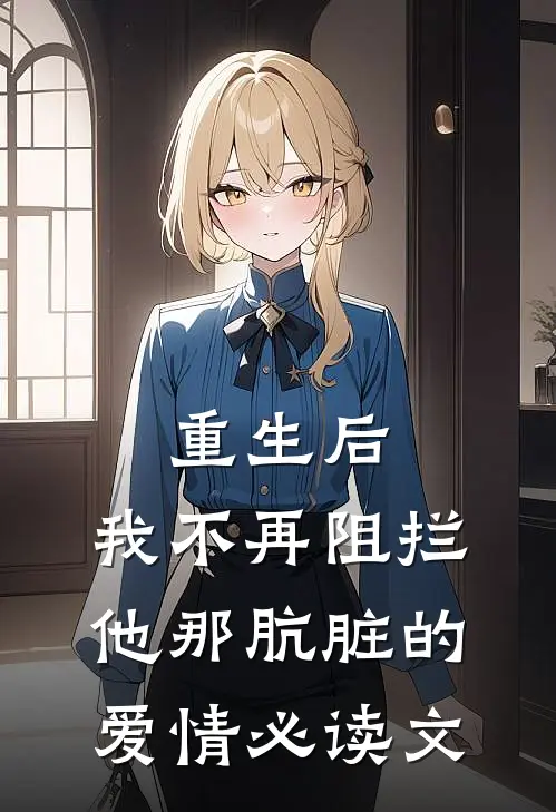 重生后,我不再阻拦他那肮脏的爱情必读文学