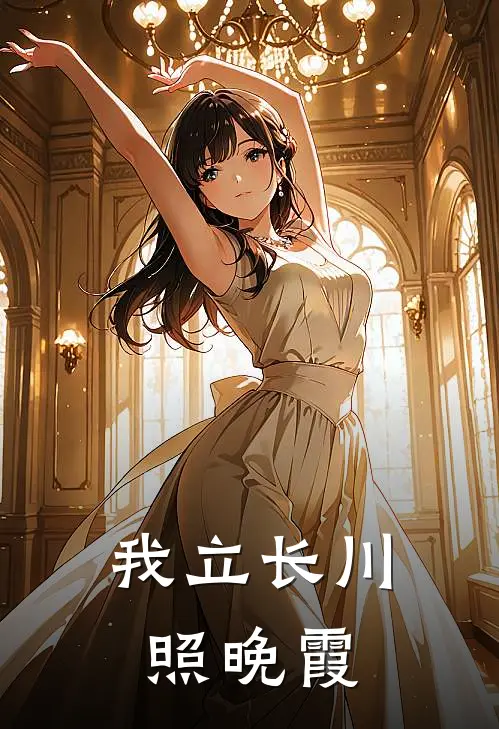 我立长川照晚霞