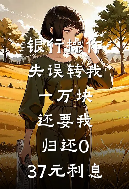 银行操作失误转我一万块，还要我归还0.37元利息