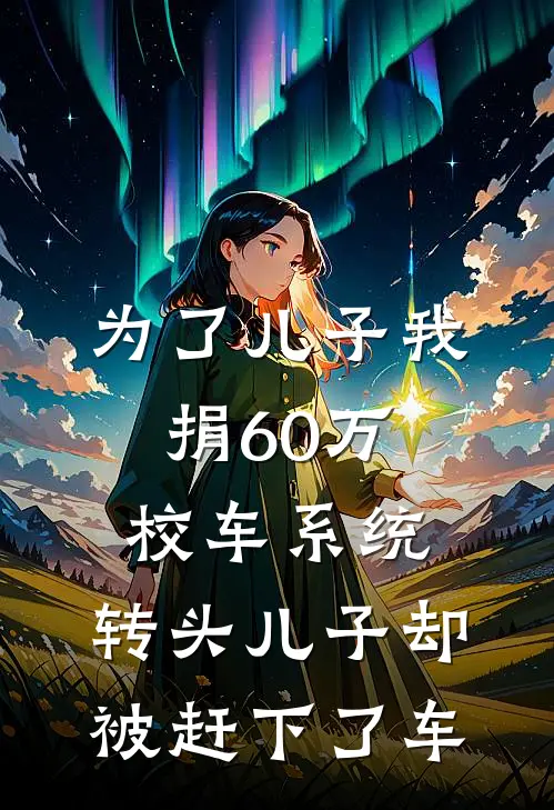 为了儿子我捐60万校车系统，转头儿子却被赶下了车