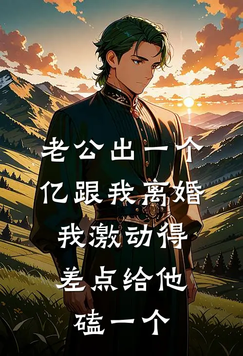 老公出一个亿跟我离婚，我激动得差点给他磕一个