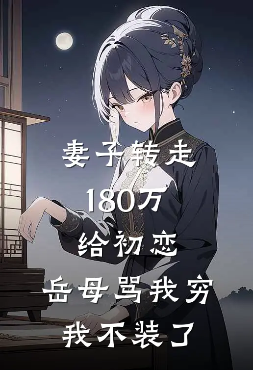 妻子转走180万给初恋，岳母骂我穷，我不装了