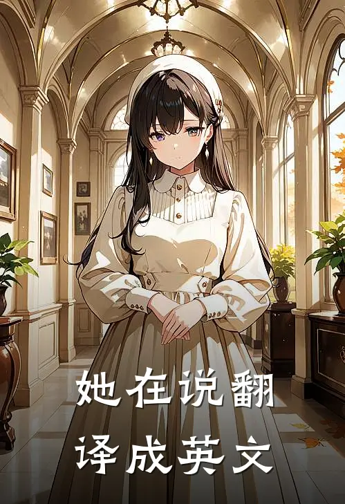 她在说翻译成英文