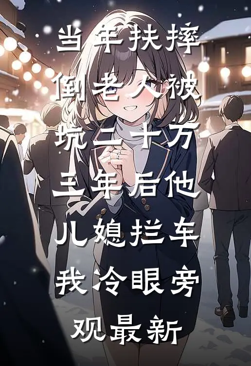 当年扶摔倒老人被坑二十万，三年后他儿媳拦车我冷眼旁观最新
