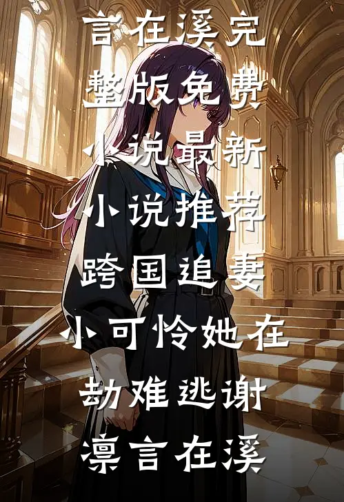 跨国追妻，小可怜她在劫难逃谢凛言在溪完整版免费小说_最新小说推荐跨国追妻，小可怜她在劫难逃谢凛言在溪