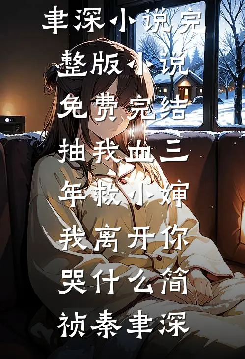 抽我血三年救小婶，我离开你哭什么简祯秦聿深小说完整版_小说免费完结抽我血三年救小婶，我离开你哭什么简祯秦聿深